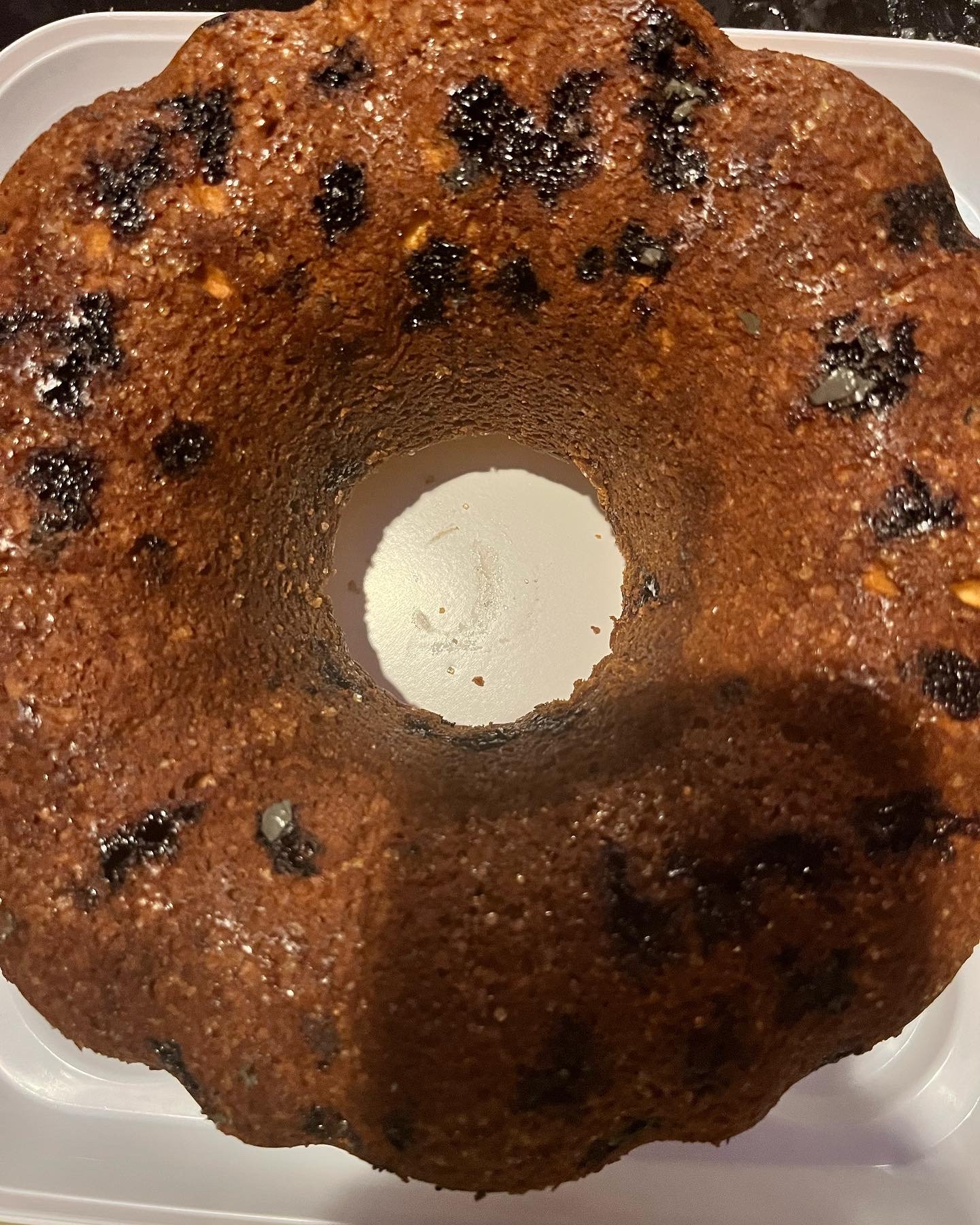 Blueberry bundt cake
