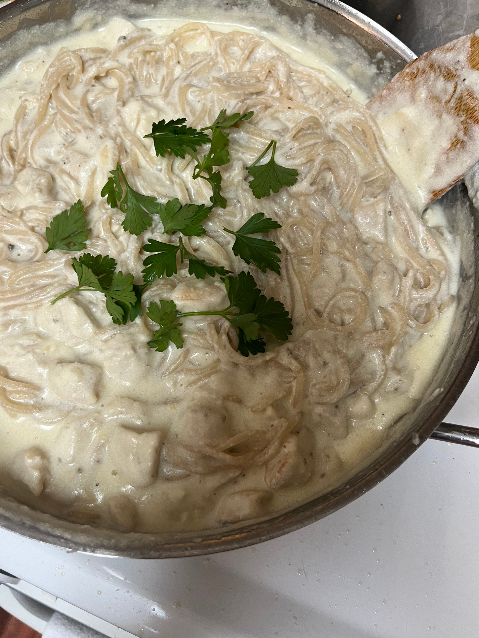 Creamy pasta