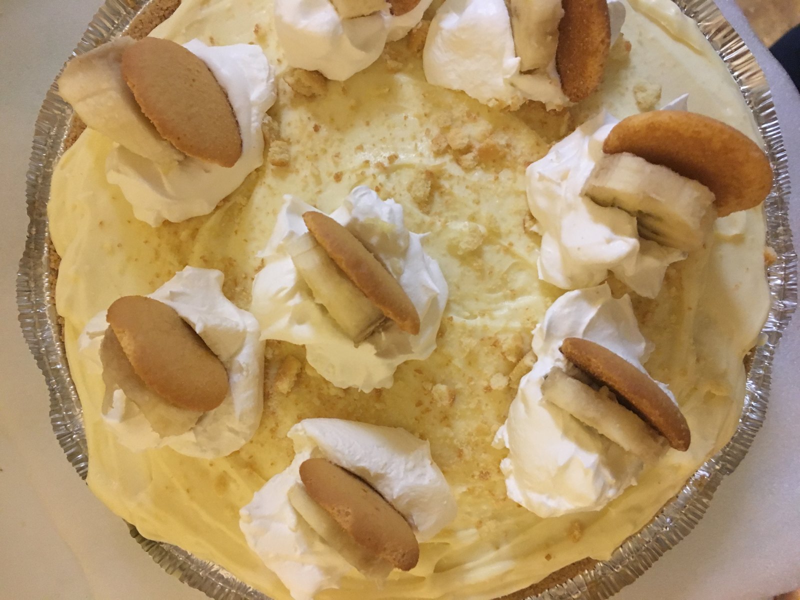 Banana pudding pie