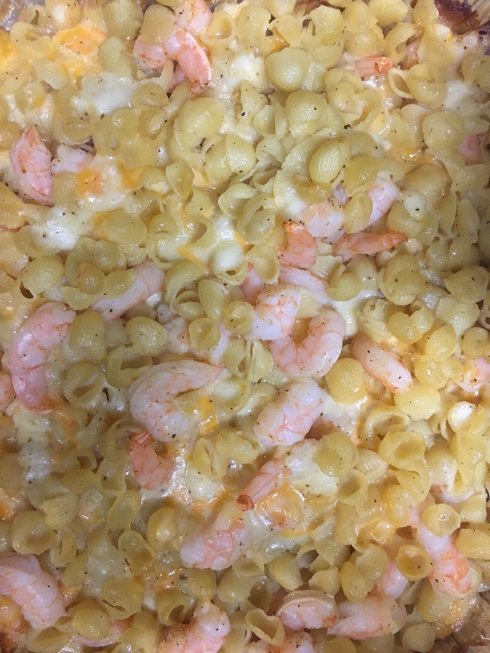 Shrimp pasta salad